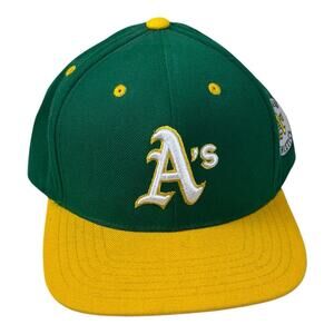Oakland Athletics A's Classic Retro Cap Cooperstown Collection Snapback Hat